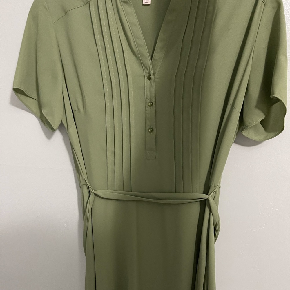 SAGE GREEN DRESS